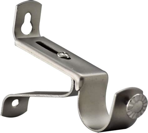 contemporary metal curtain pole bracket|strong curtain pole brackets.